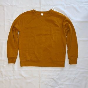 Brand new Orange Sweatshirt.